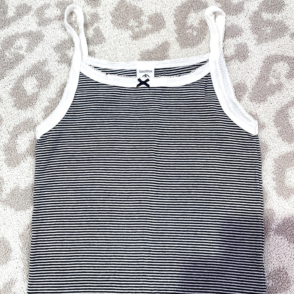 Striped Tank Top || 152CM ||
